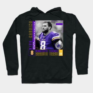 Kirk Cousins Paper Poster Hoodie